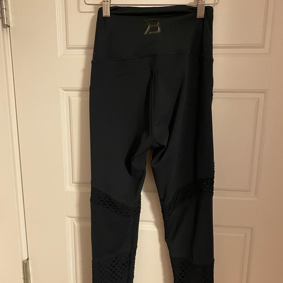 🖤NWOT🖤 Black Better Bodies Waverly Tights with Mesh Accents - Picture 2 of 7